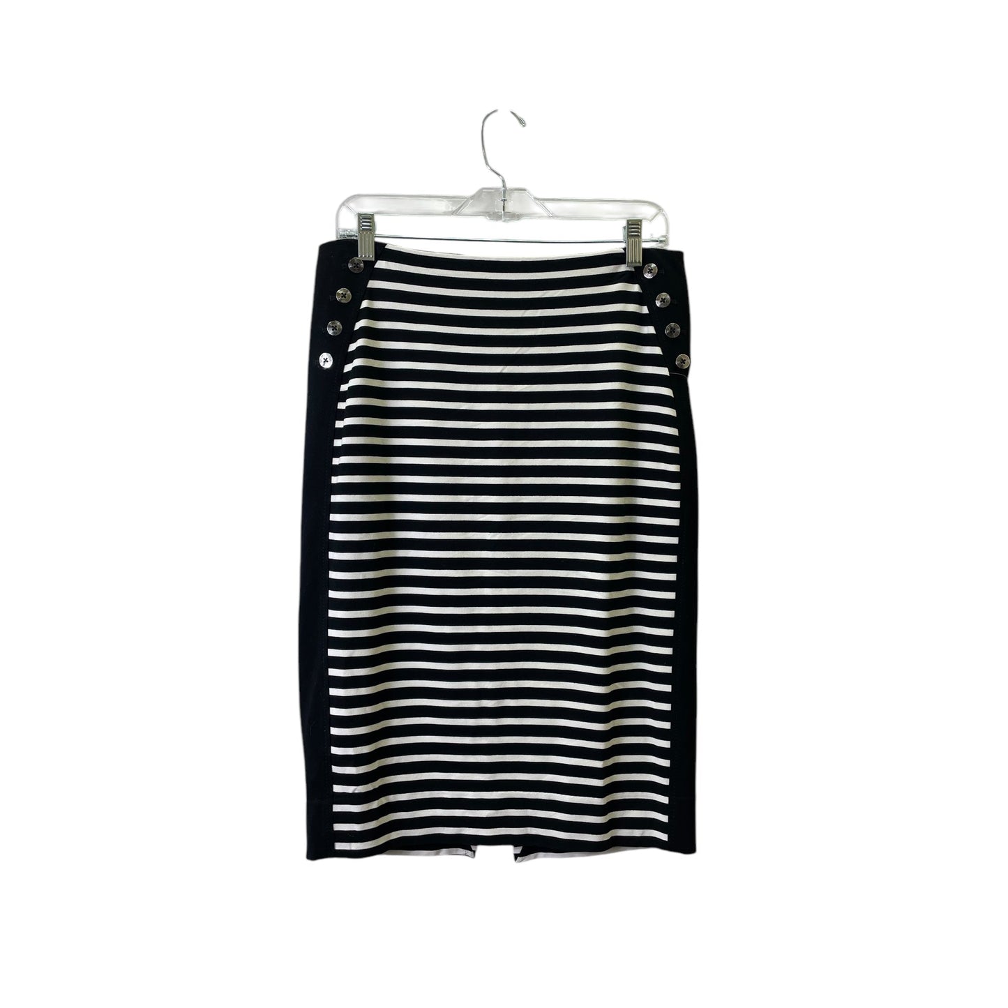 Skirt Mini & Short By White House Black Market In Black & White, Size:10