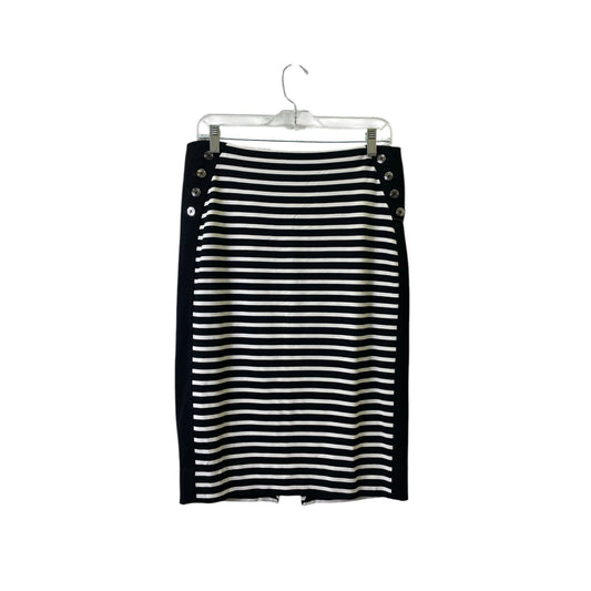 Skirt Mini & Short By White House Black Market In Black & White, Size:10
