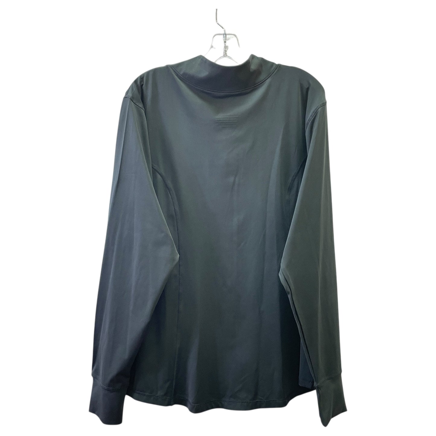 Athletic Jacket By Catherine Malandrino In Black, Size:3X