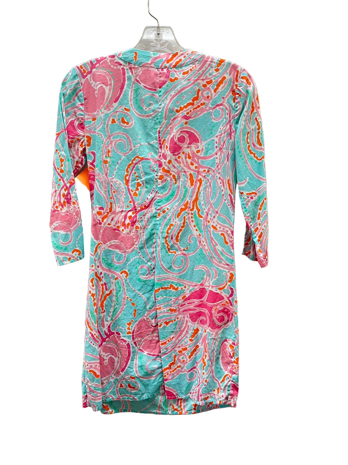 Dress Designer By Lilly Pulitzer In Blue & Pink, Size:Xs