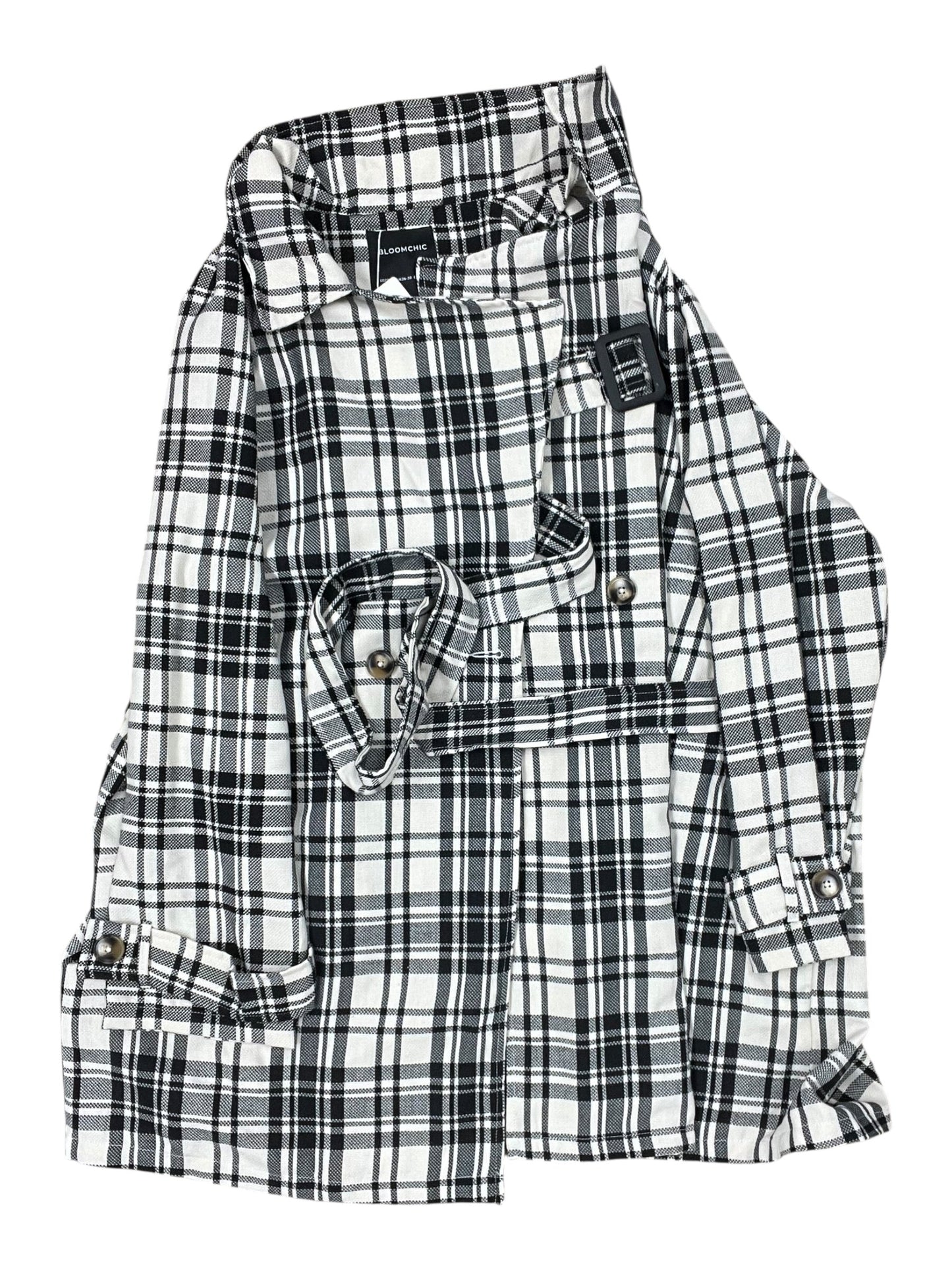 Jacket Other By Bloomchic In Black & White, Size:3X