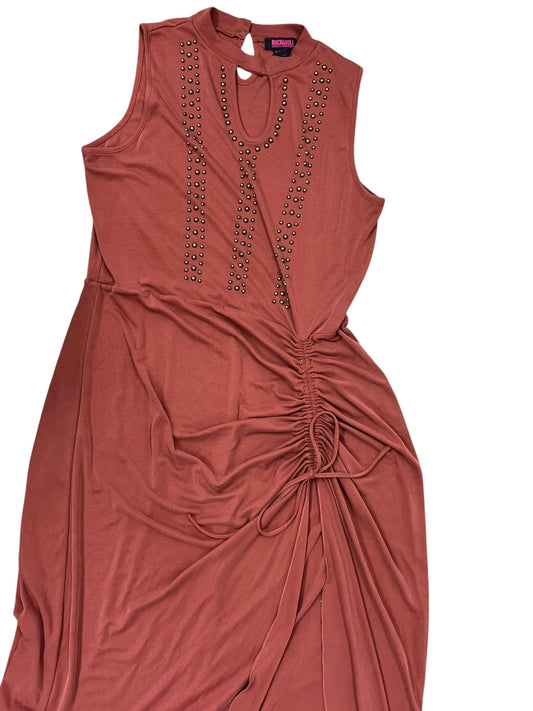 Dress Casual Maxi By Rock & Roll In Orange, Size:1X