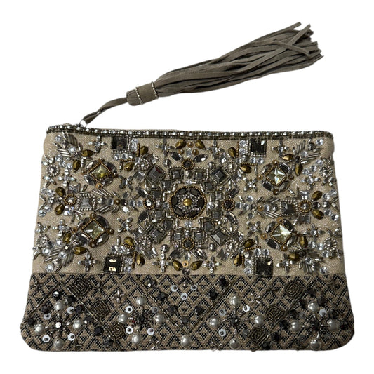 Clutch By Chicos In Gold, Size:Medium