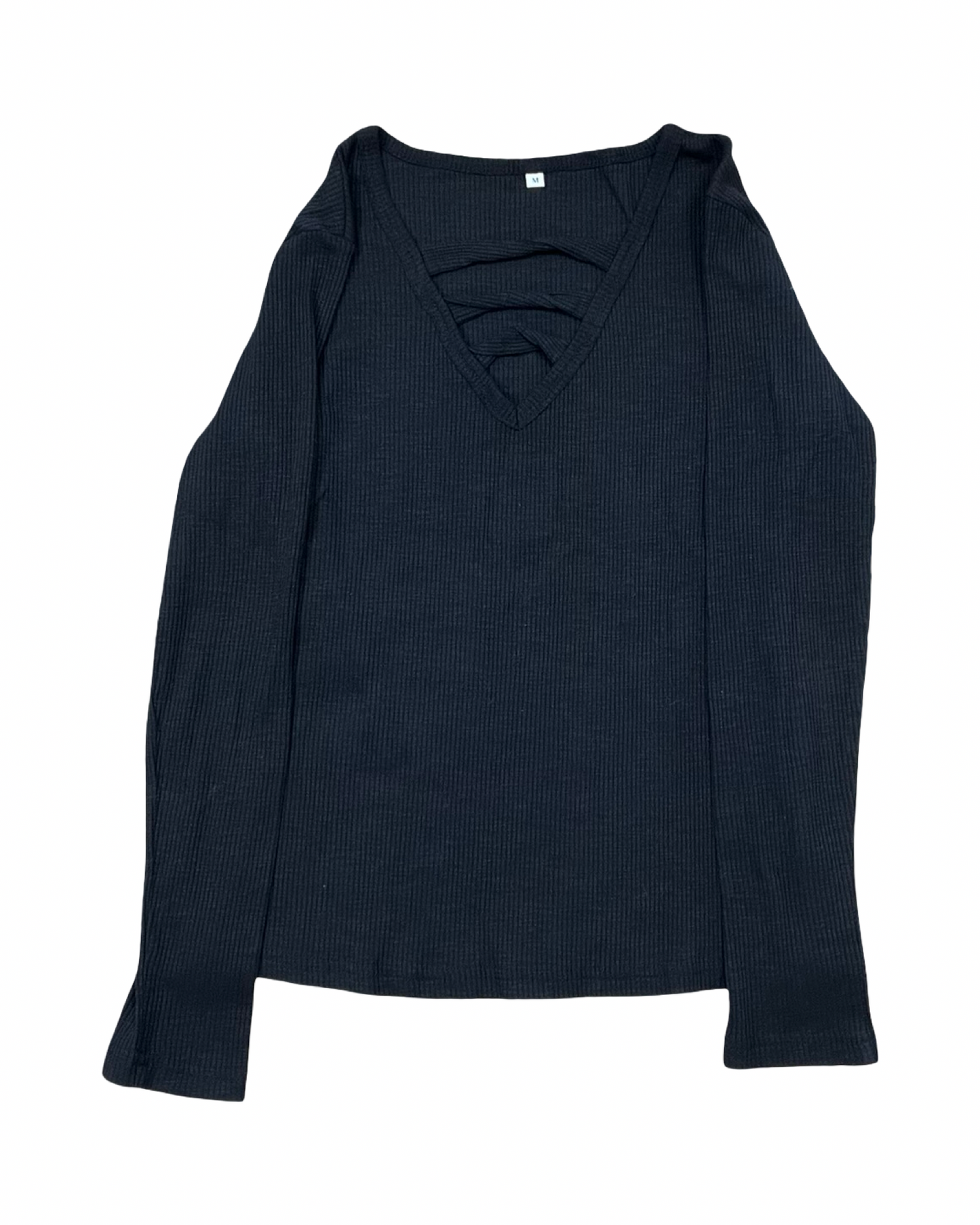 Top Ls By Clothes Mentor In Black, Size:M