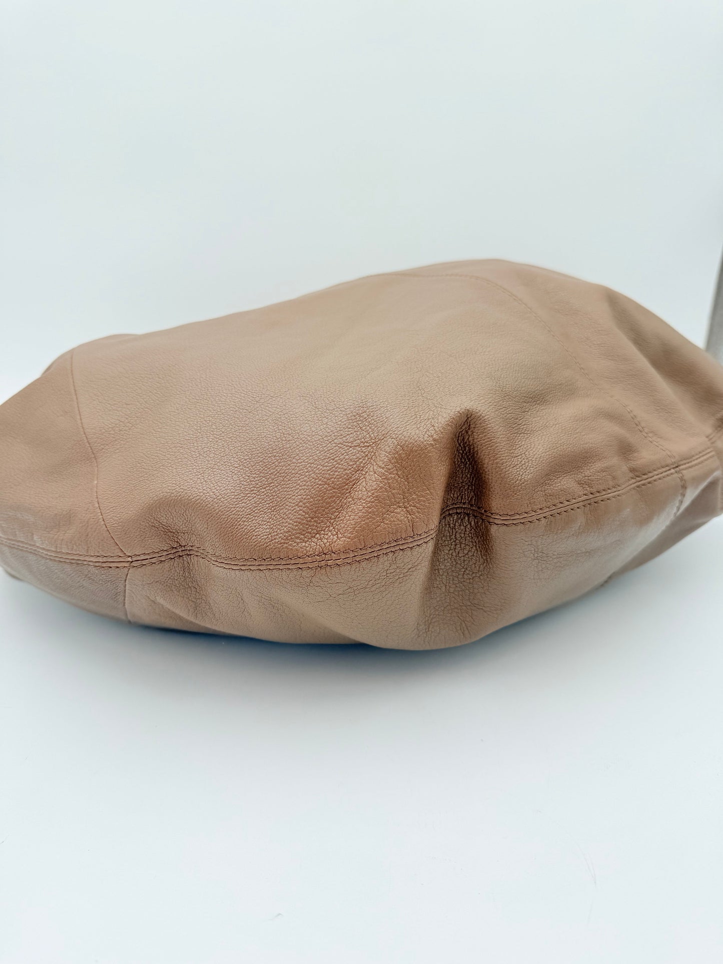 Handbag Leather By Walter Baker, Size: Large