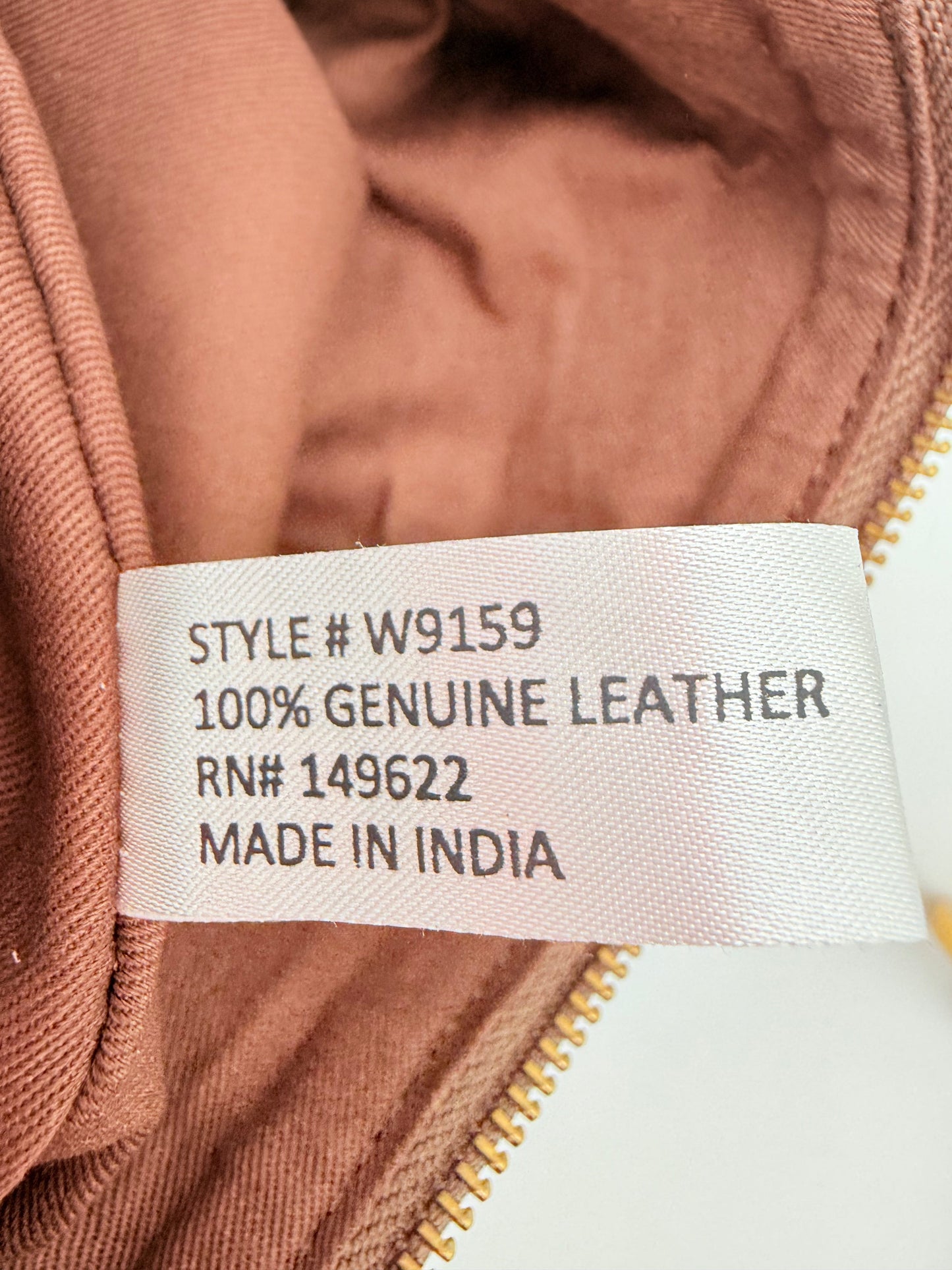 Handbag Leather By Walter Baker, Size: Large