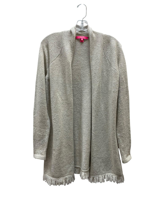Cardigan Designer By Lilly Pulitzer In Cream, Size:S