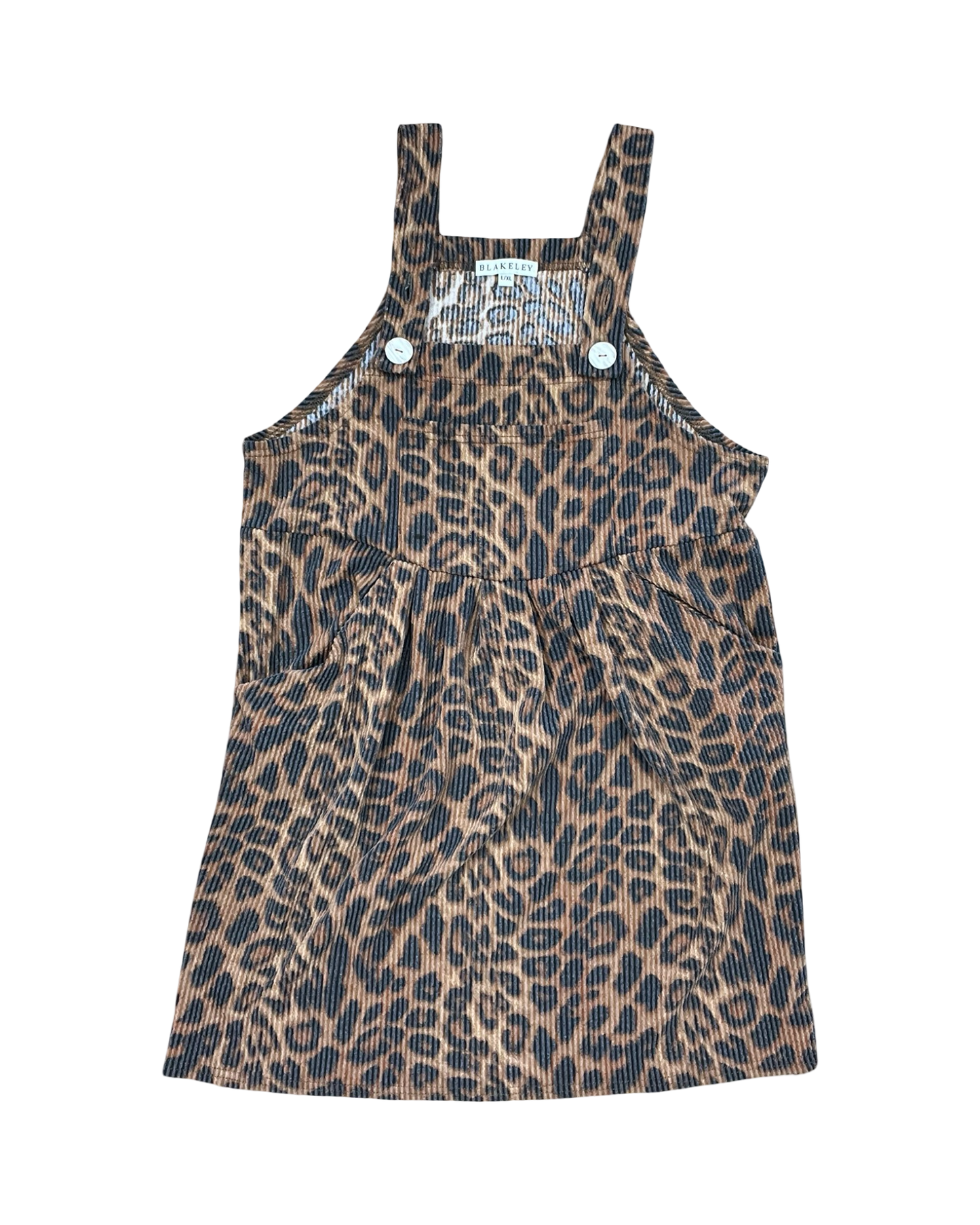 Dress Casual Midi By Blakeley In Animal Print, Size:L