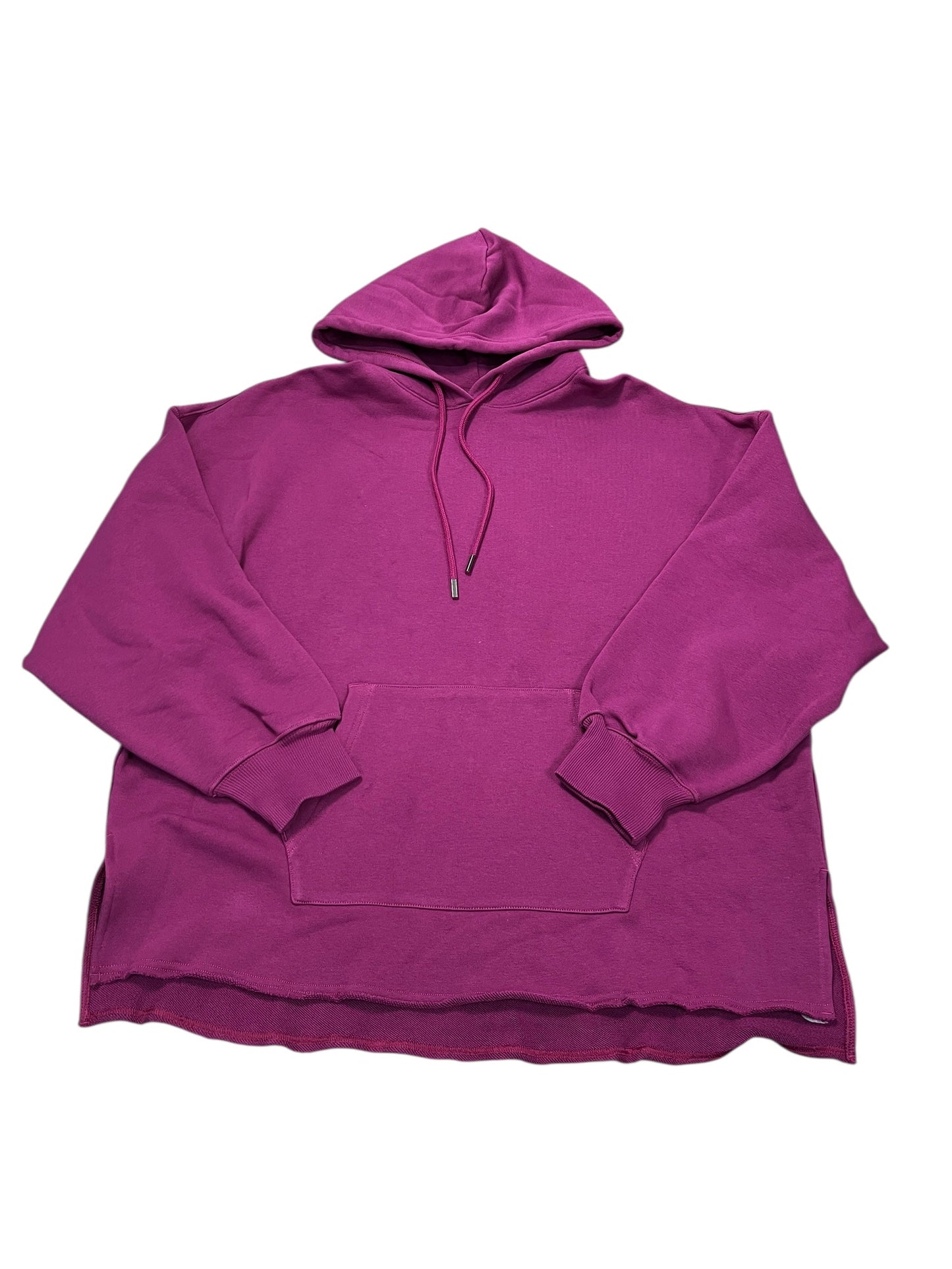 Sweatshirt Hoodie By Athleta In Purple, Size:S