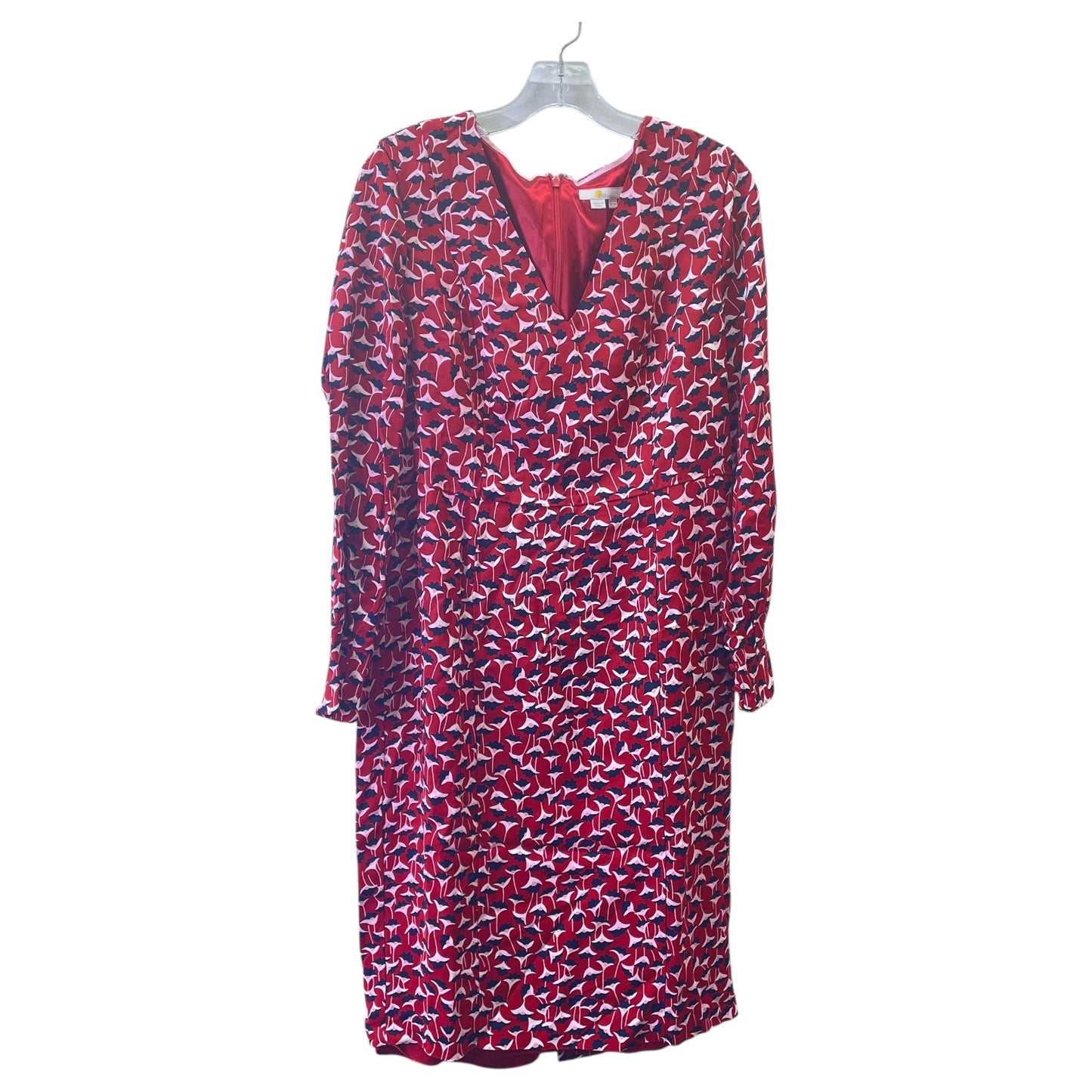 Dress Party Midi By BODEN In Red, Size:L