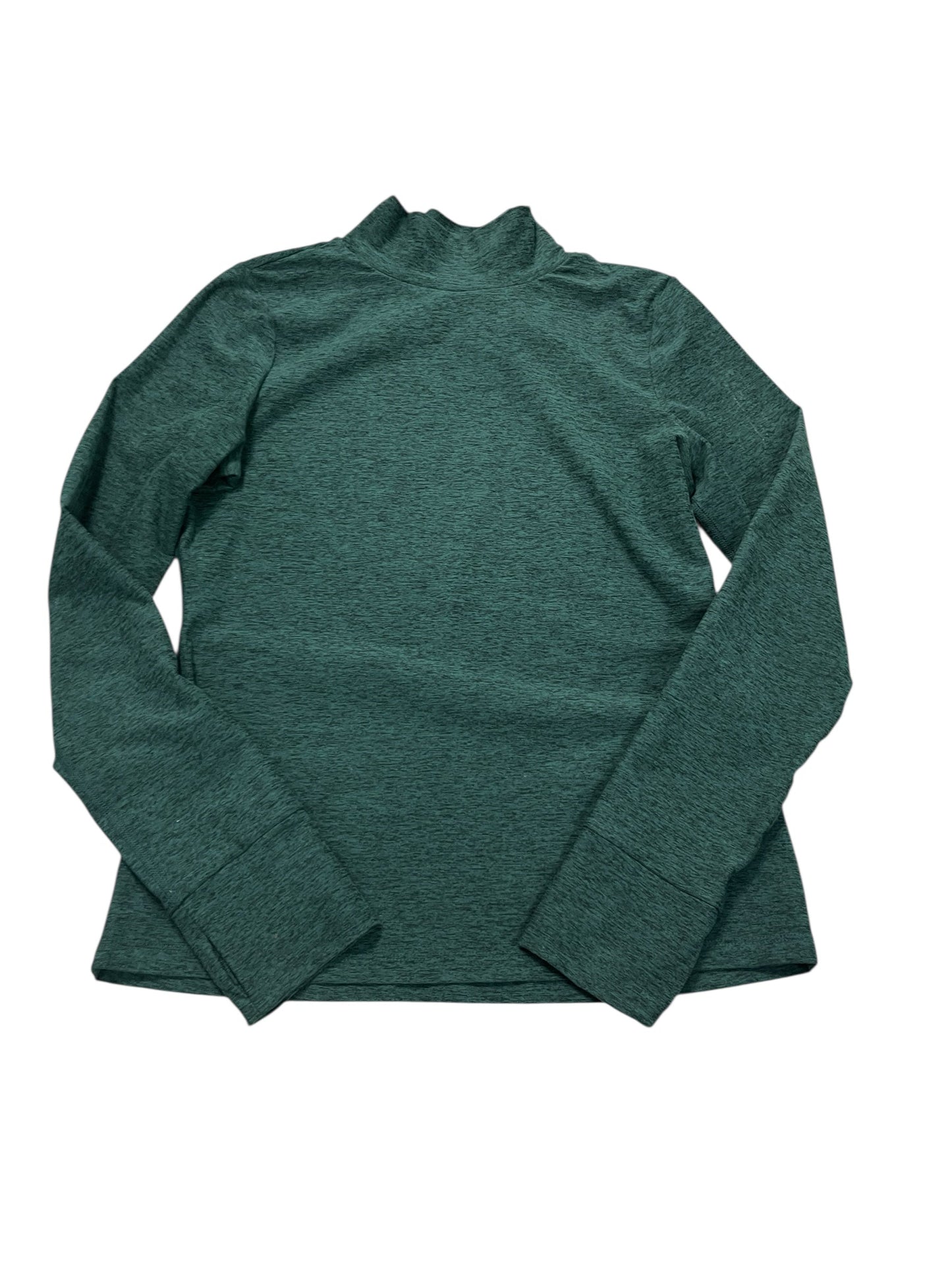 Athletic Top Ls Collar By Beyond Yoga In Green, Size:L