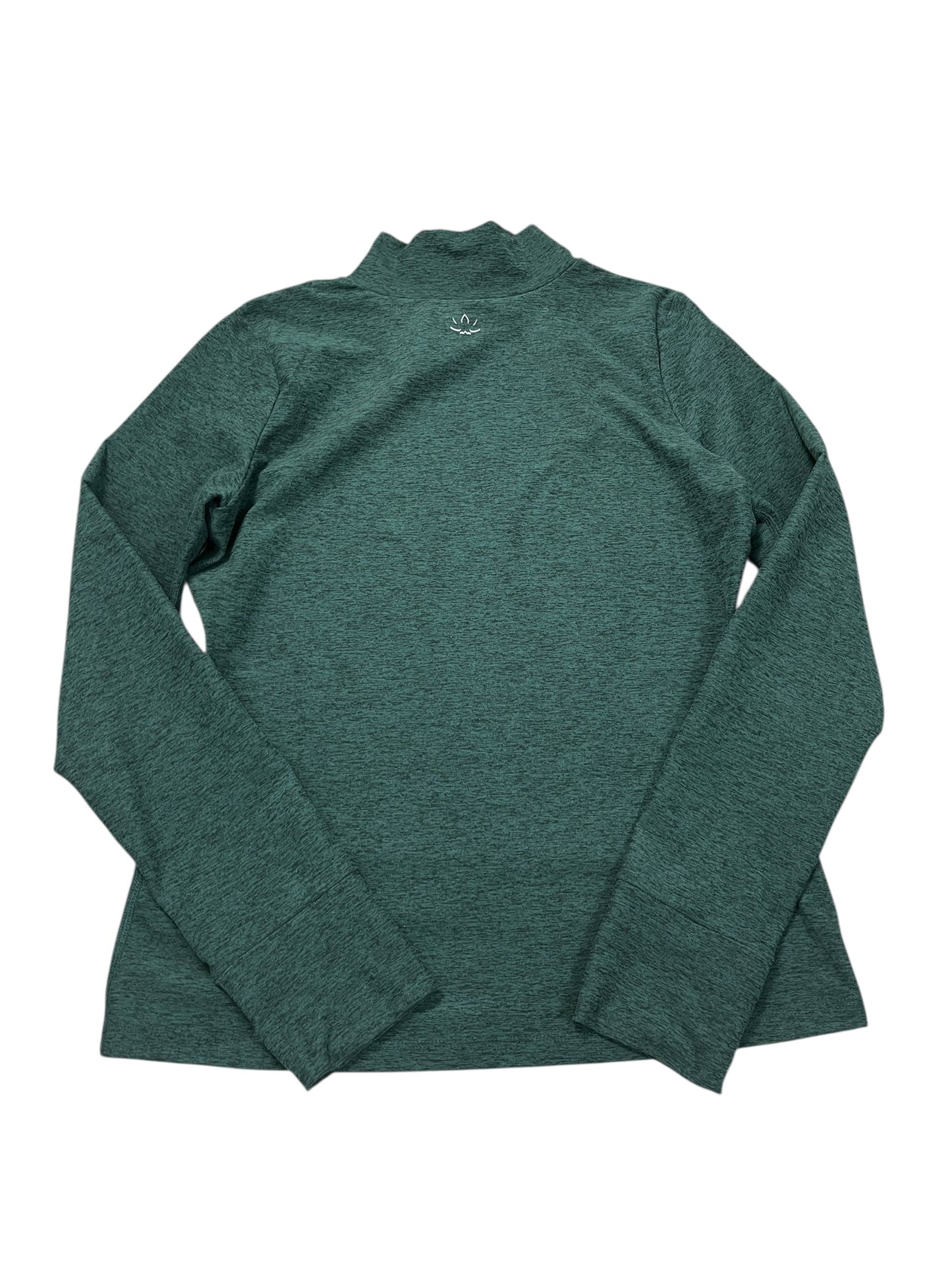 Athletic Top Ls Collar By Beyond Yoga In Green, Size:L