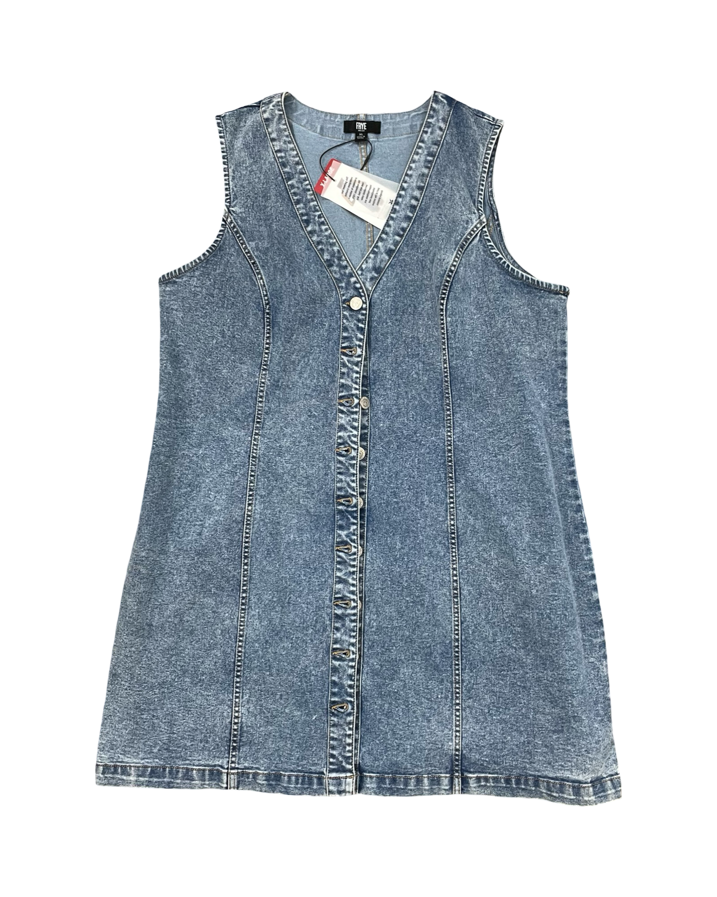 Dress Casual Midi By Cma In Blue Denim, Size:Xl