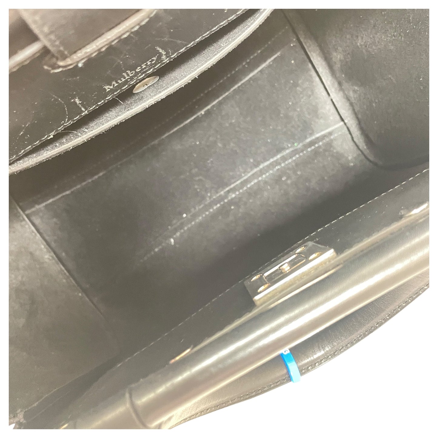 Crossbody Luxury Designer By Mulberry In Black, Size:Medium