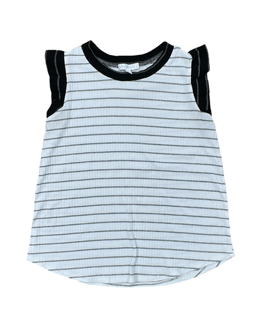 Top Sleeveless By Ces Femme In White, Size:S