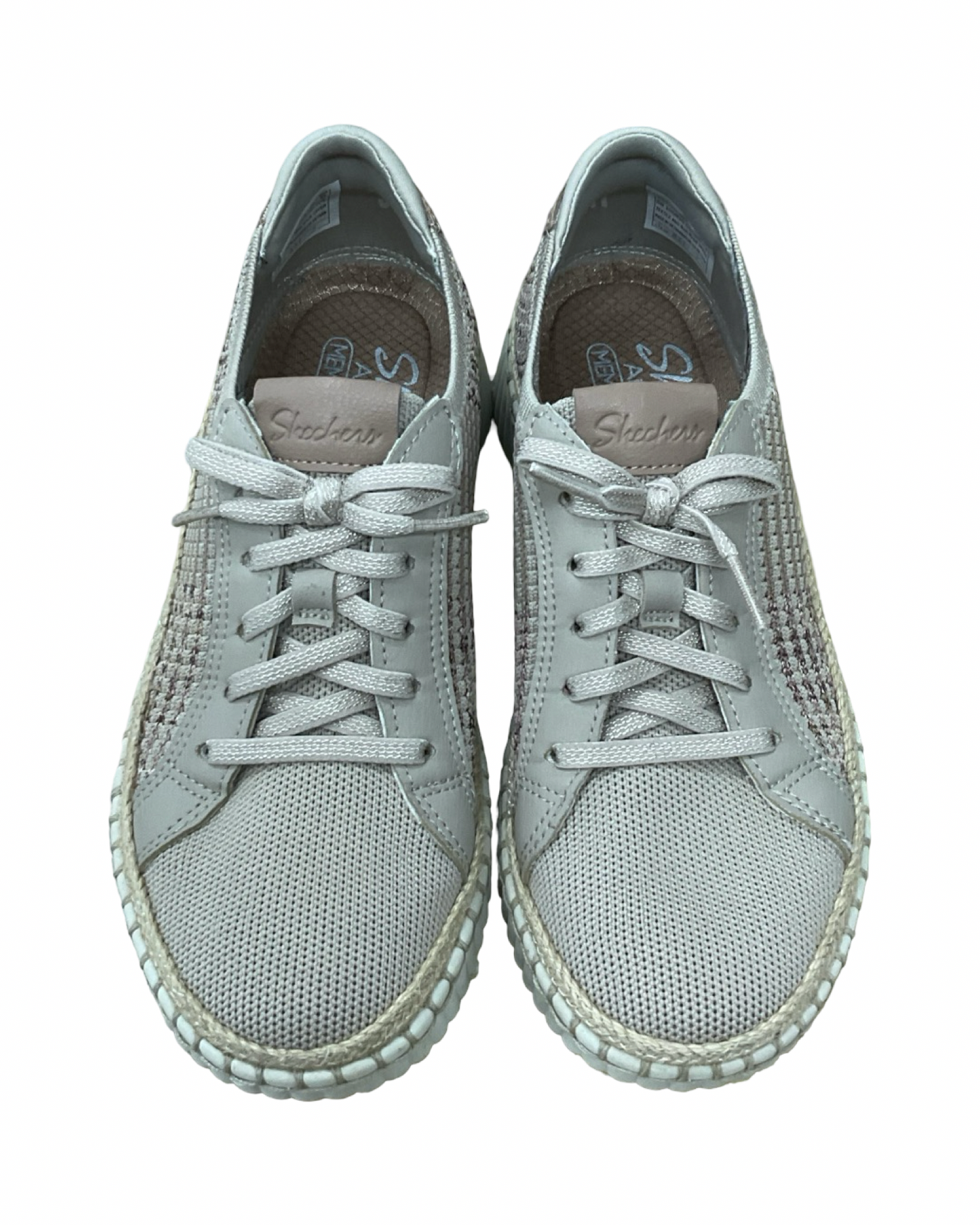Shoes Sneakers By Skechers In Tan, Size:6.5