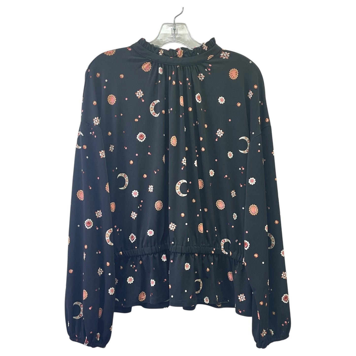 Top Ls By Ann Taylor In Floral Print, Size:Xl