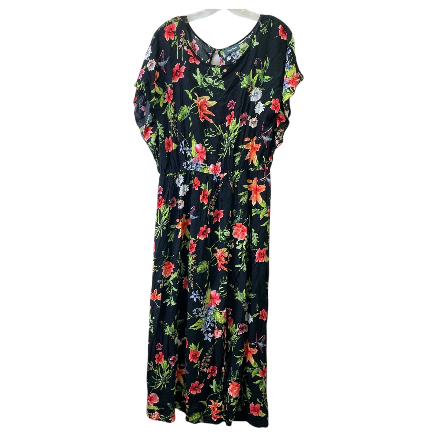 Dress Casual Maxi By Modcloth In Floral Print, Size:1X