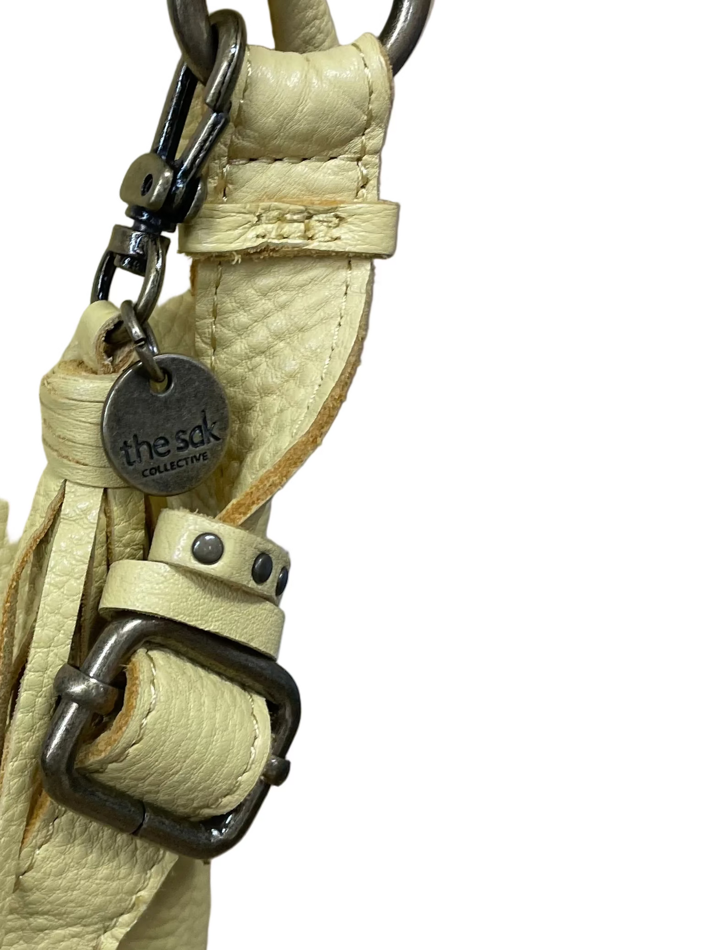 Crossbody Leather By The Sak In Yellow, Size:Large