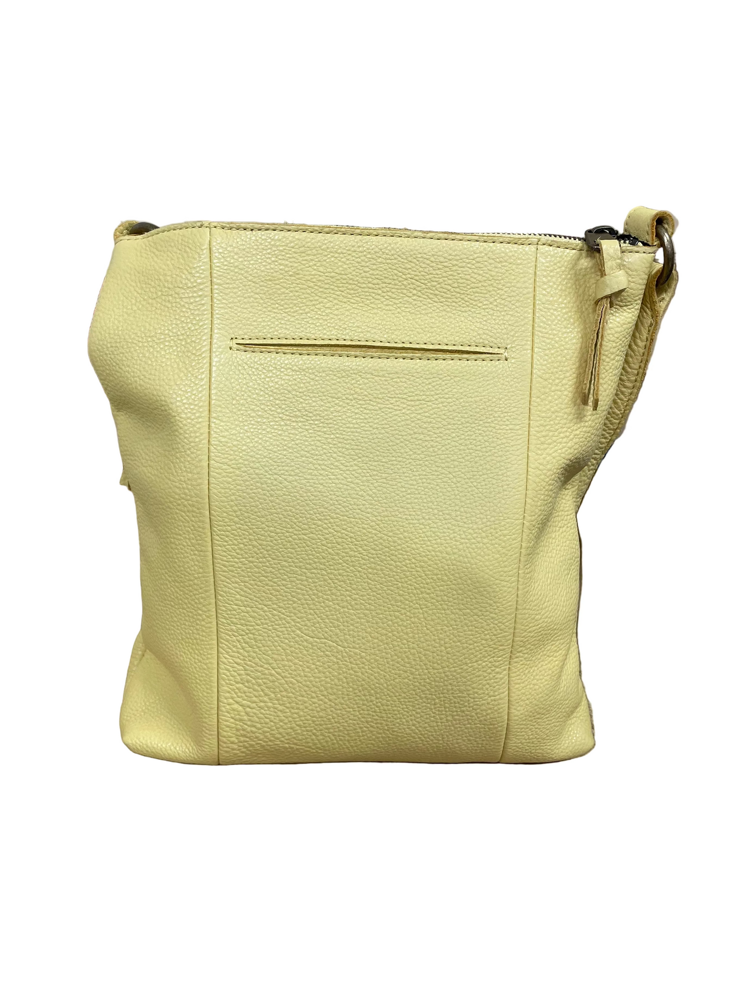 Crossbody Leather By The Sak In Yellow, Size:Large
