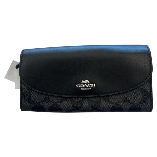 Wallet Designer By Coach In White, Size:Large