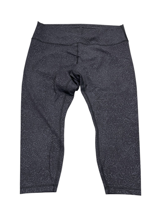 Athletic Leggings By Lululemon In Black, Size:1X