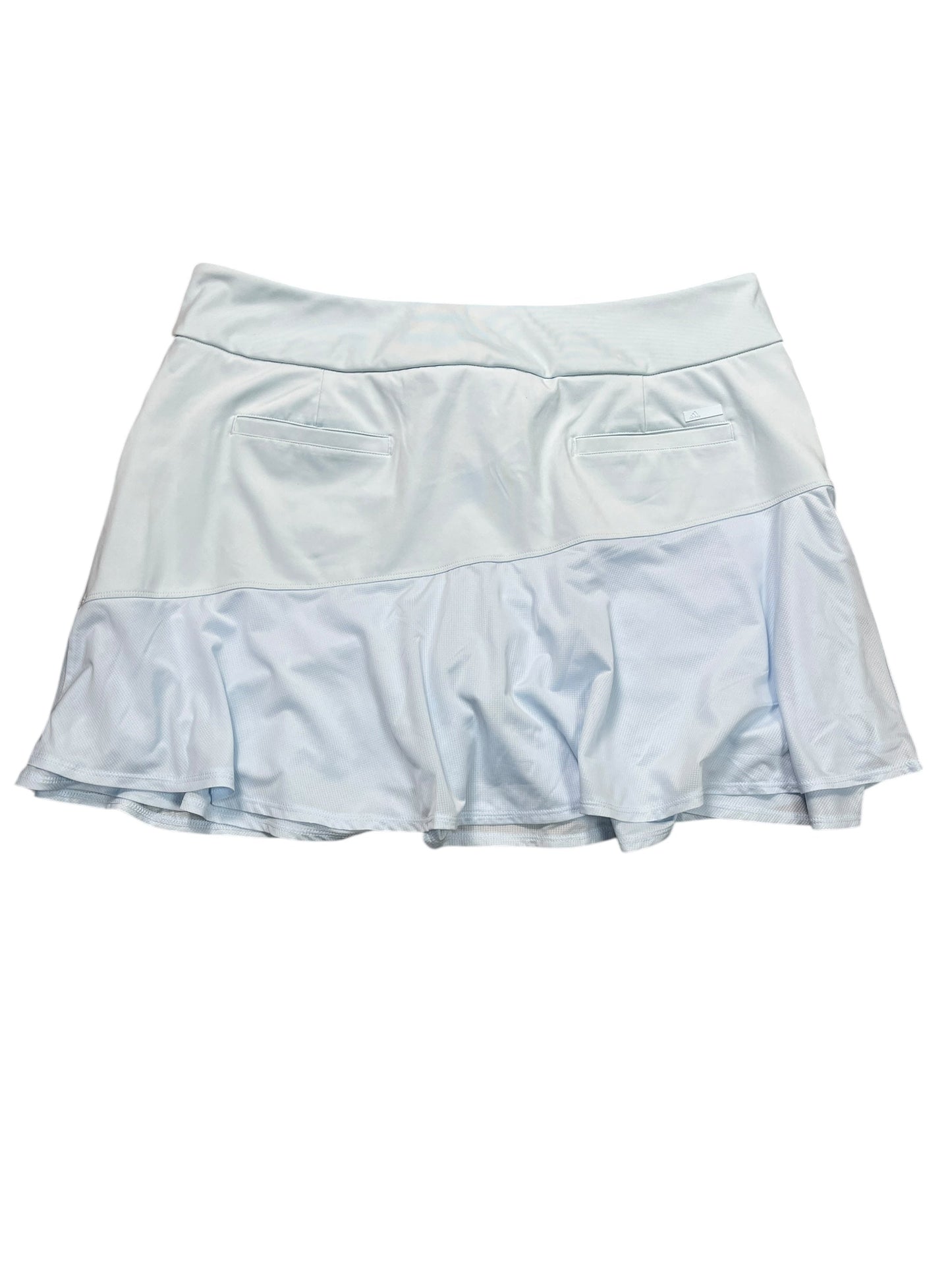 Athletic Skort By Adidas In Blue, Size:Xl