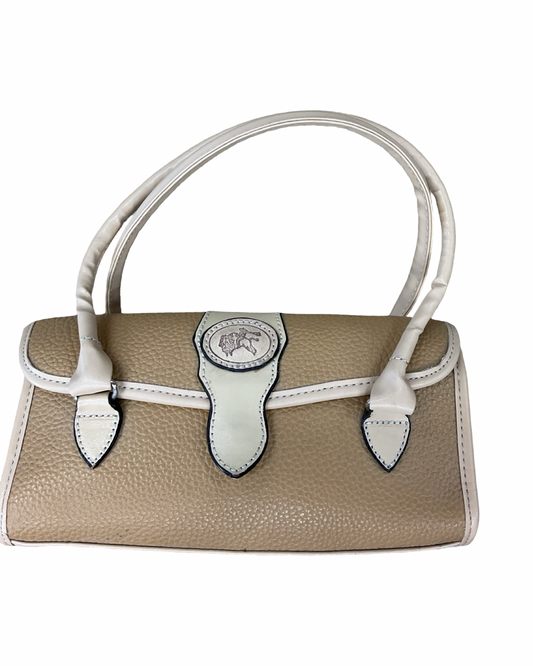 Handbag By Clothes Mentor In Tan, Size:Medium