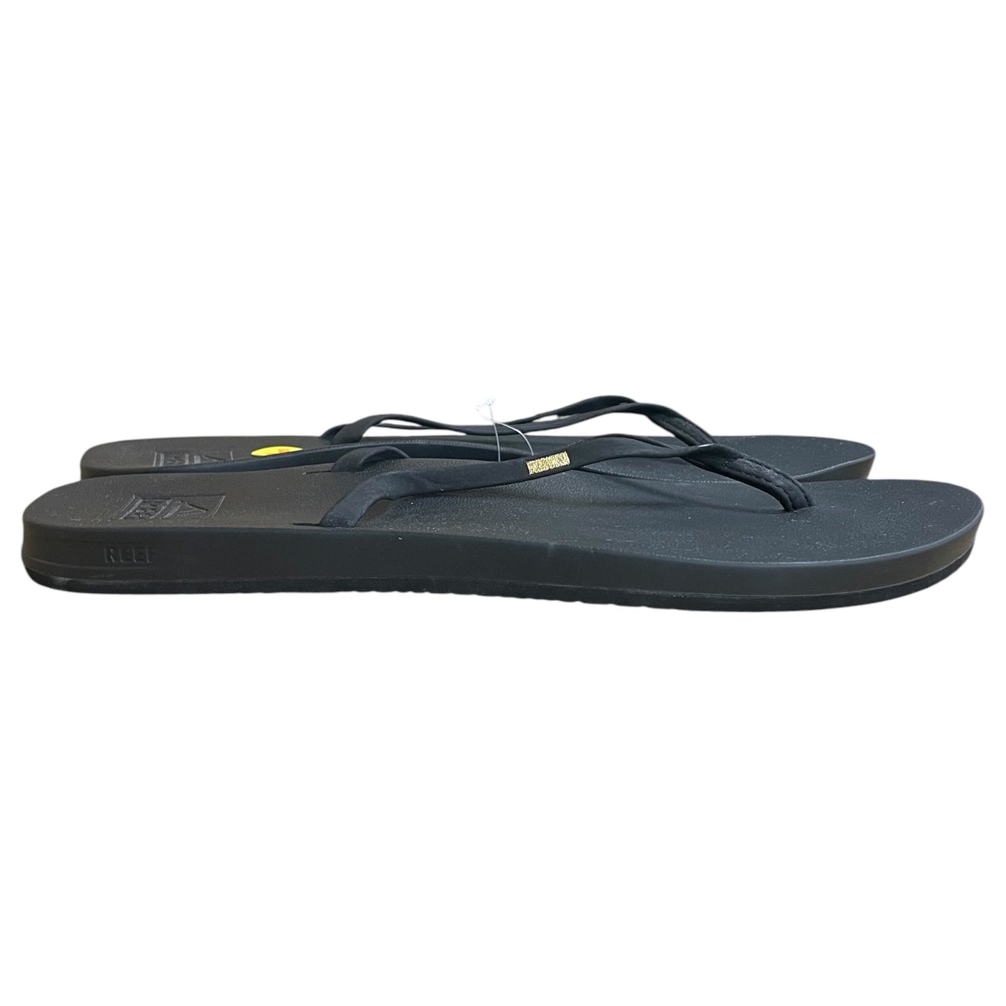 Sandals Flip Flops By Reef In Black, Size:9