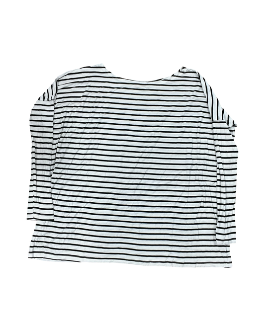 Top Ls By Piko In Black & White, Size:L