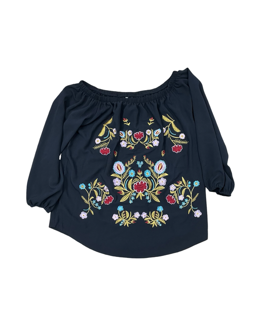 Top Ls By Clothes Mentor In Black, Size:L