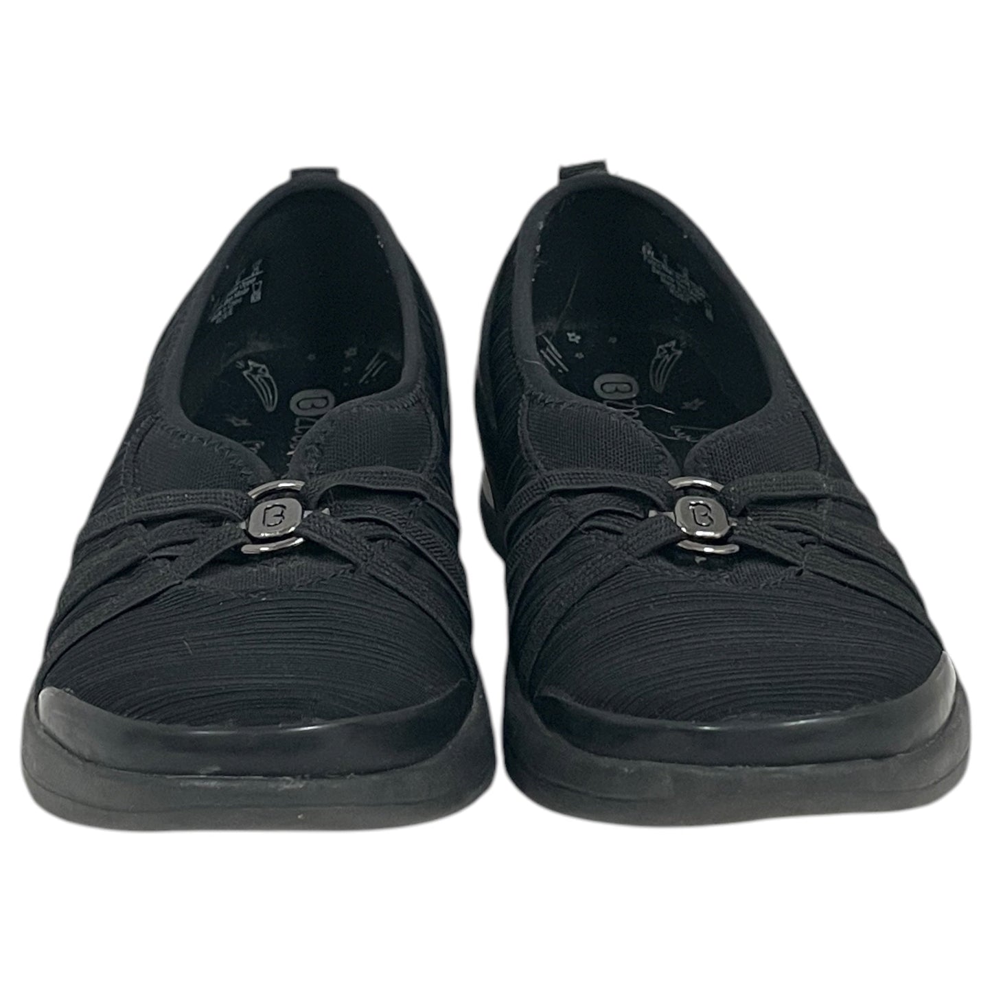 Shoes Flats By Bzees In Black, Size:8