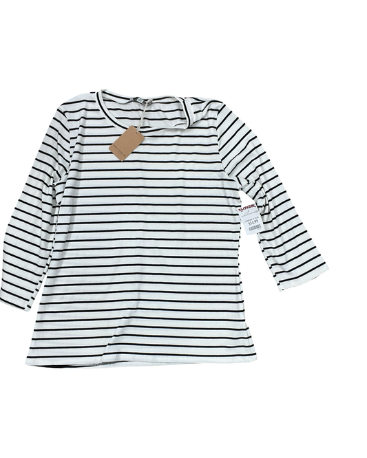 Top Ls By Green Envelope In Black & White, Size:Xl