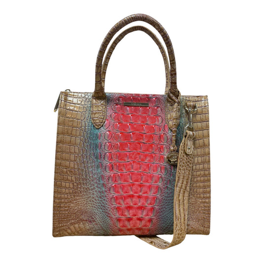 Handbag Designer By Brahmin In Multi, Size:Large