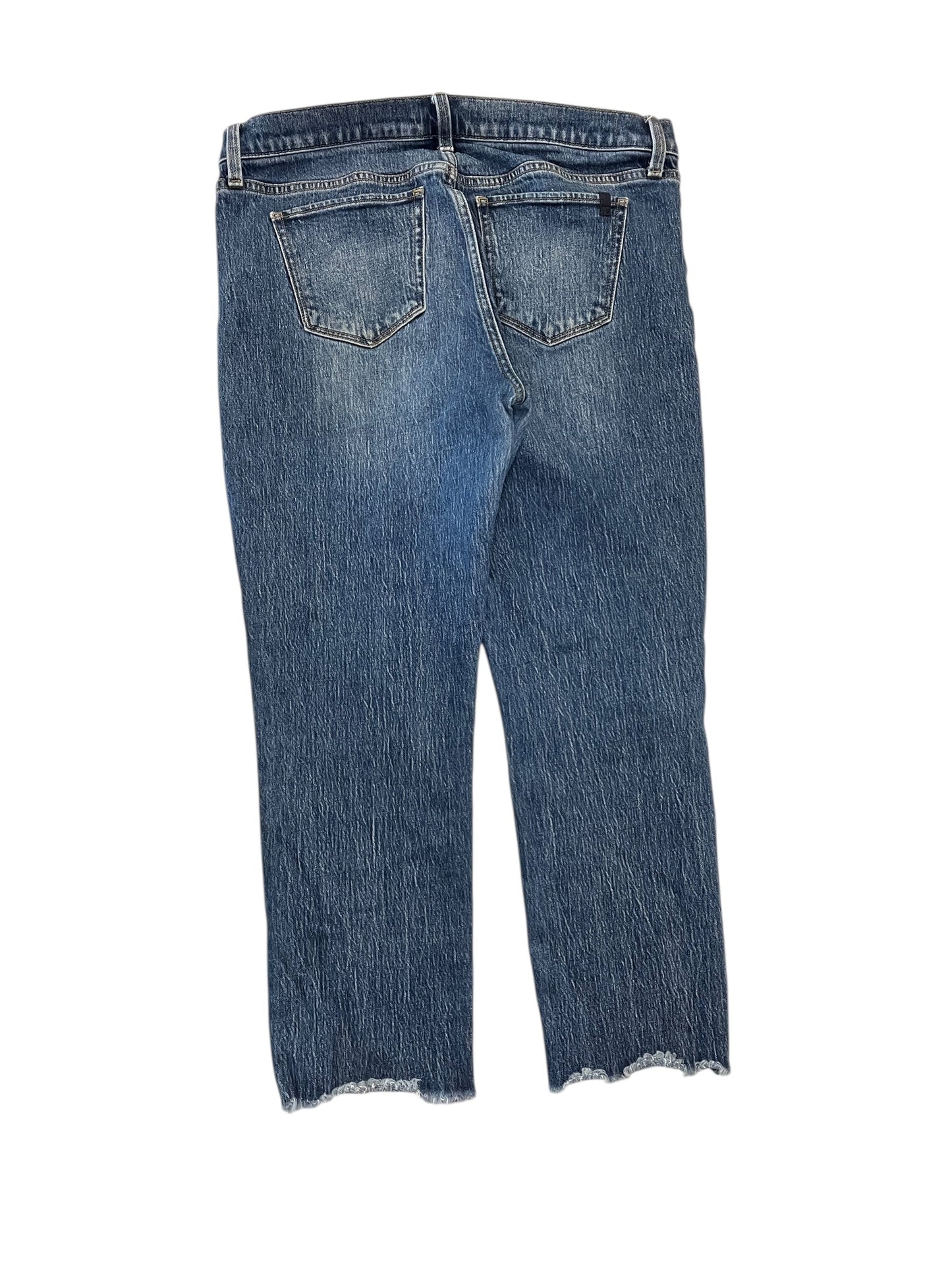 Jeans Cropped By Joes Jeans In Blue Denim, Size:14
