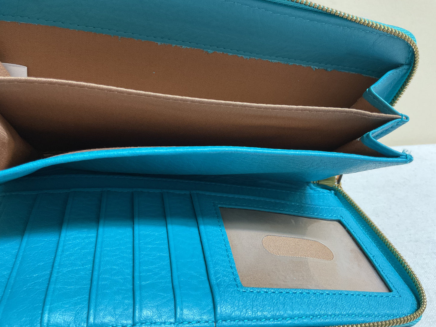 Wallet By Hobo Intl In Blue, Size:Medium
