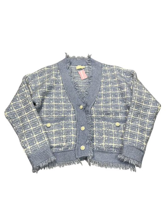 Cardigan By Dreamers In Blue, Size:S
