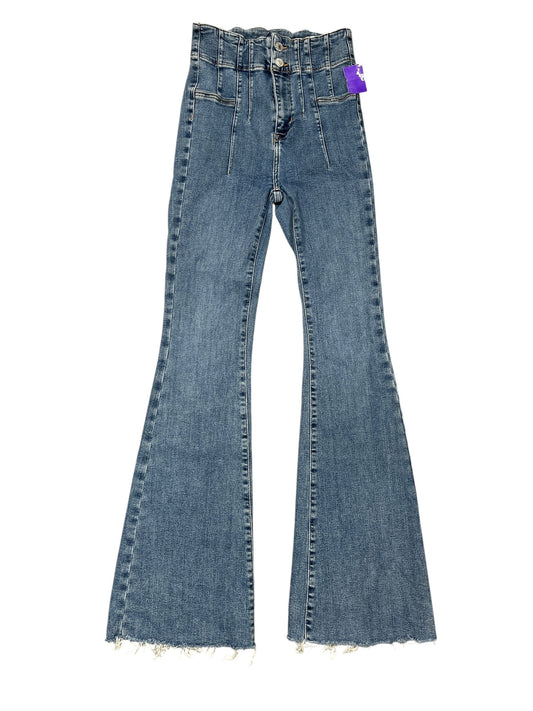 Jeans Boot Cut By We The Free In Blue Denim, Size:2