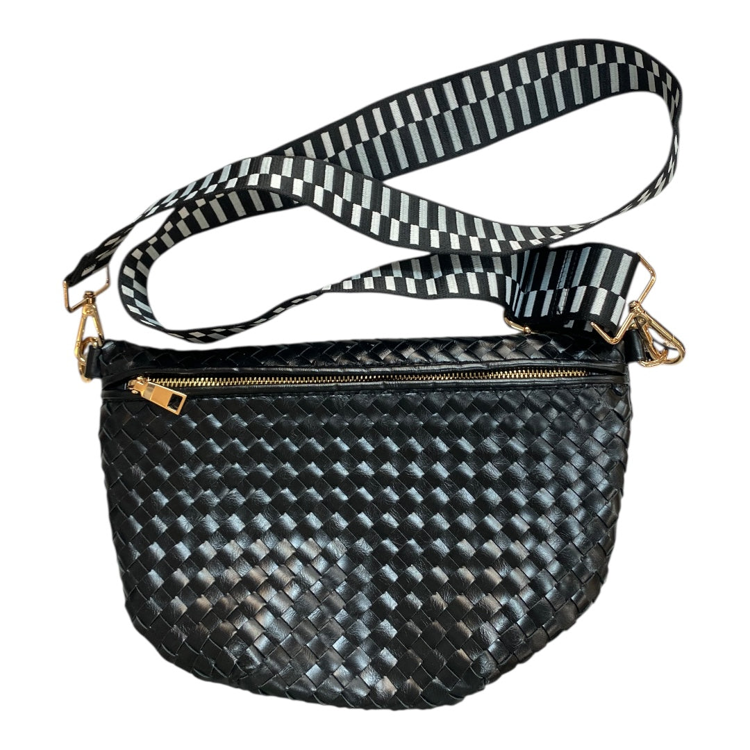 Belt Bag By Cmc In Black & White, Size:Medium