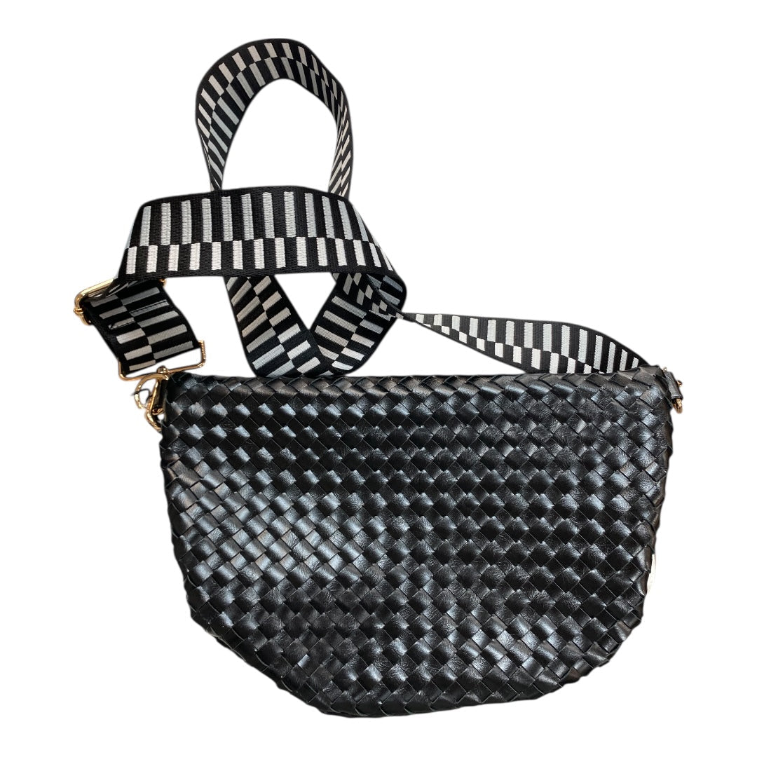 Belt Bag By Cmc In Black & White, Size:Medium