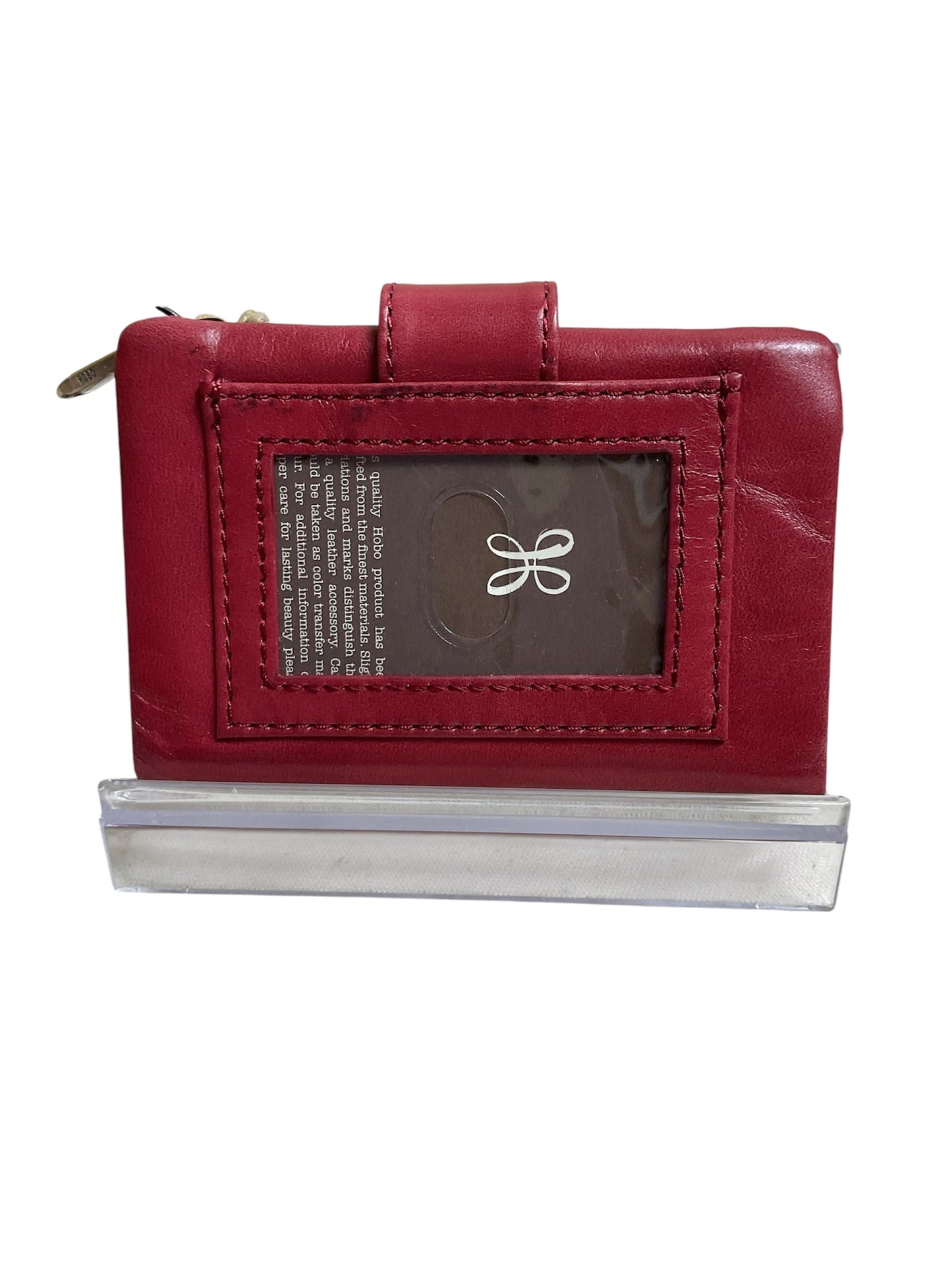 Wallet Leather By Hobo Intl In Red, Size:Small