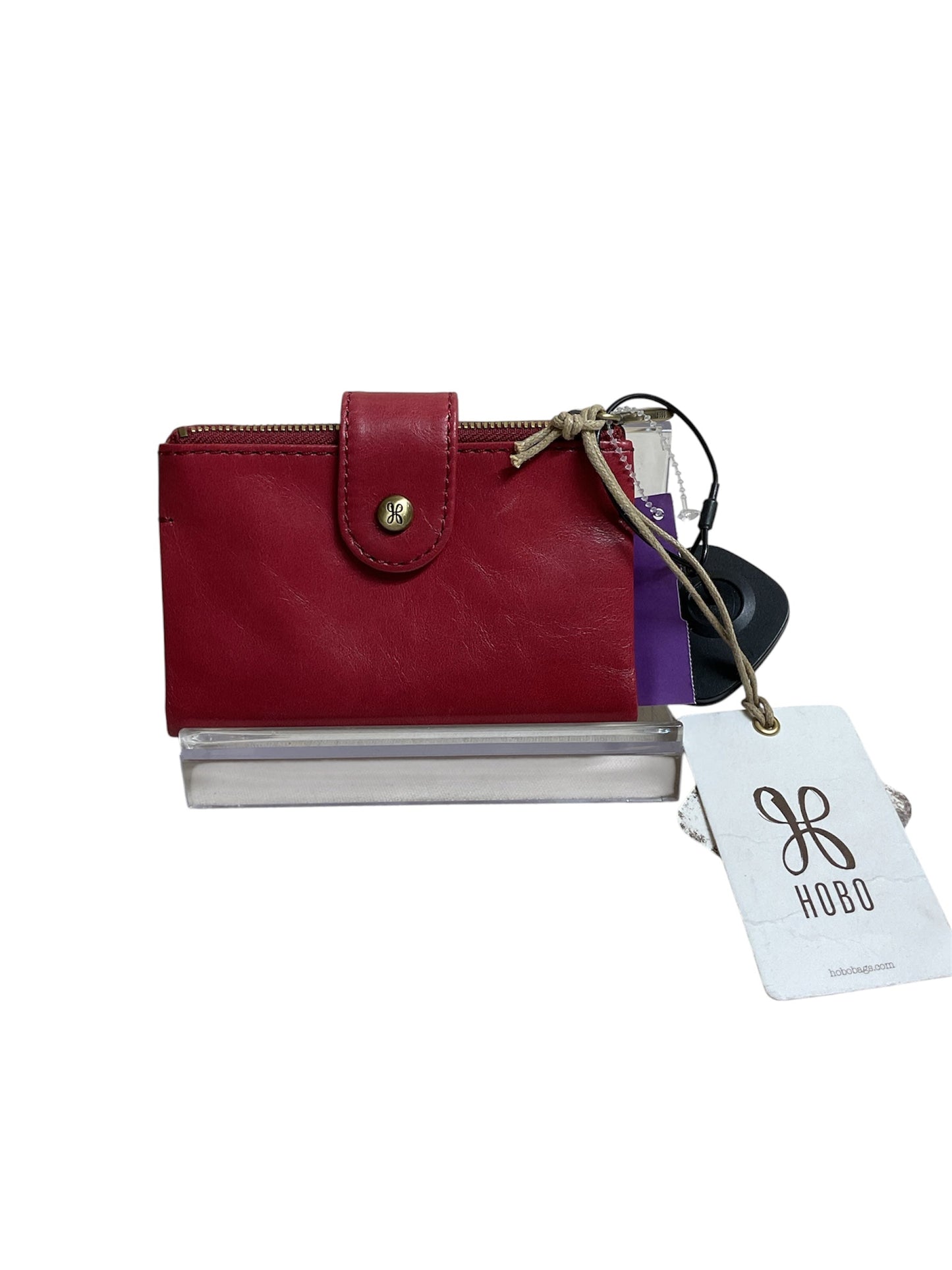 Wallet Leather By Hobo Intl In Red, Size:Small