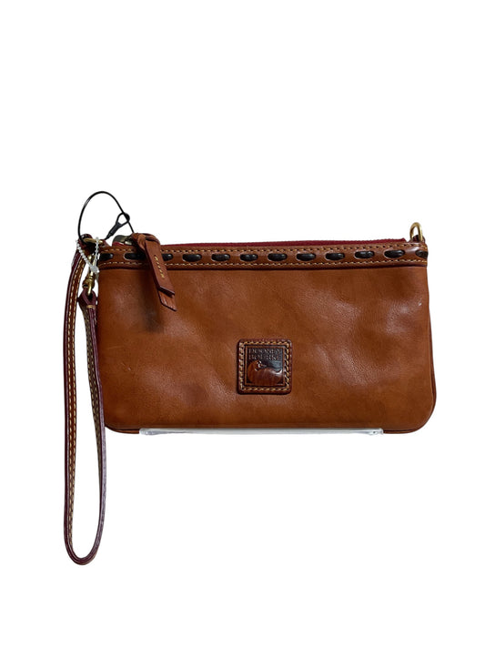 Wristlet Designer By Dooney And Bourke In Brown, Size:Medium