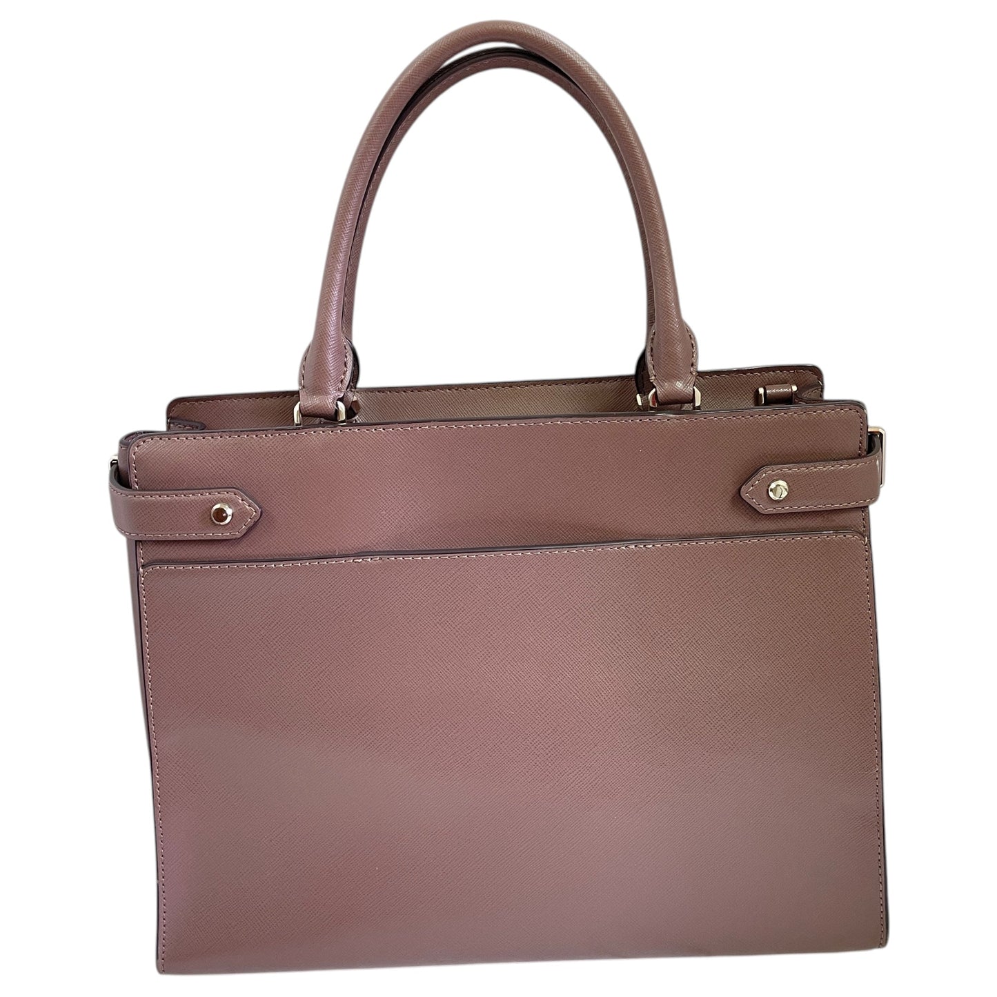 Tote Designer By Kate Spade In Taupe, Size:Large