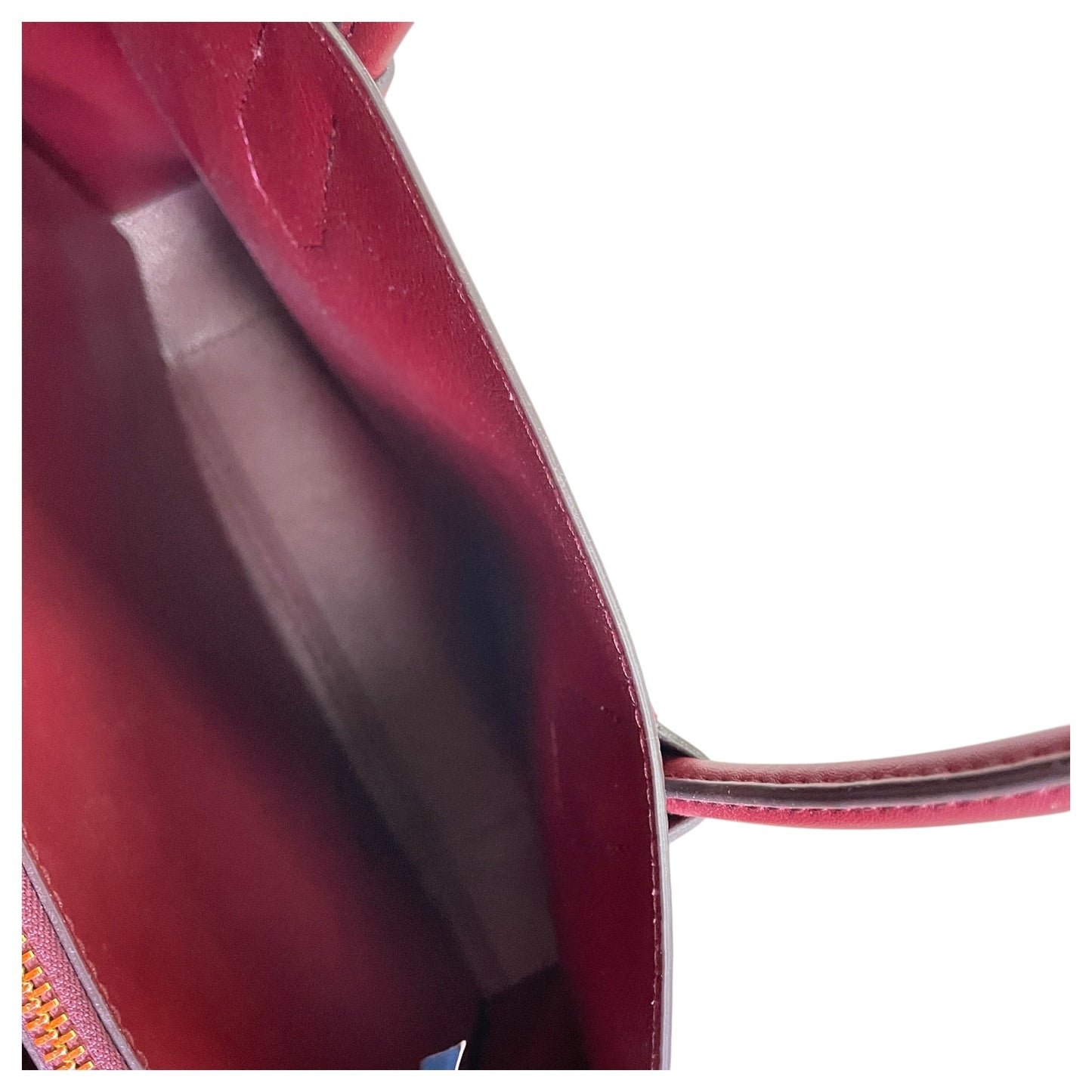 Tote Designer By Michael Kors In Maroon, Size:Medium