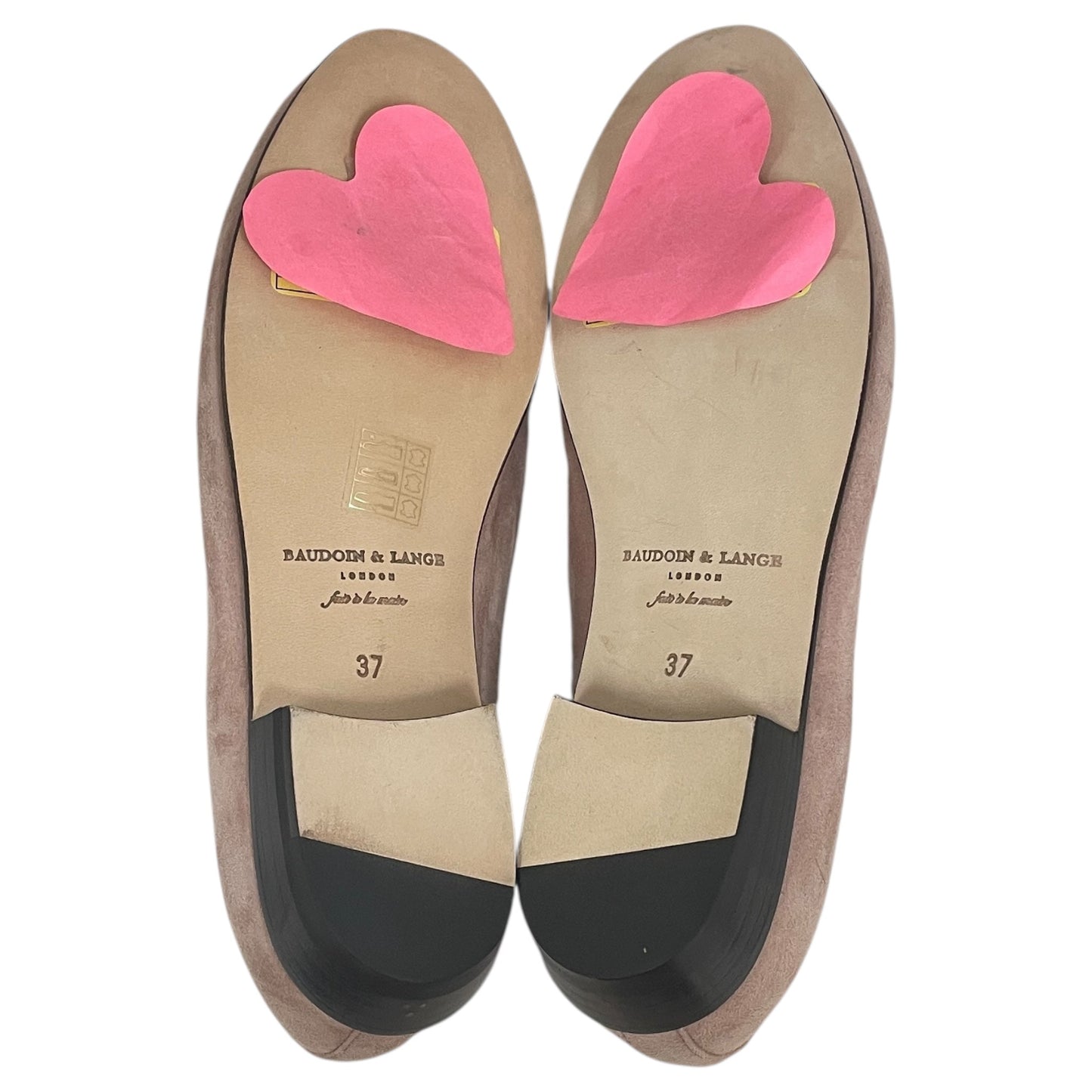 Shoes Flats By BAUDOIN & LANGE In Pink, Size:6.5