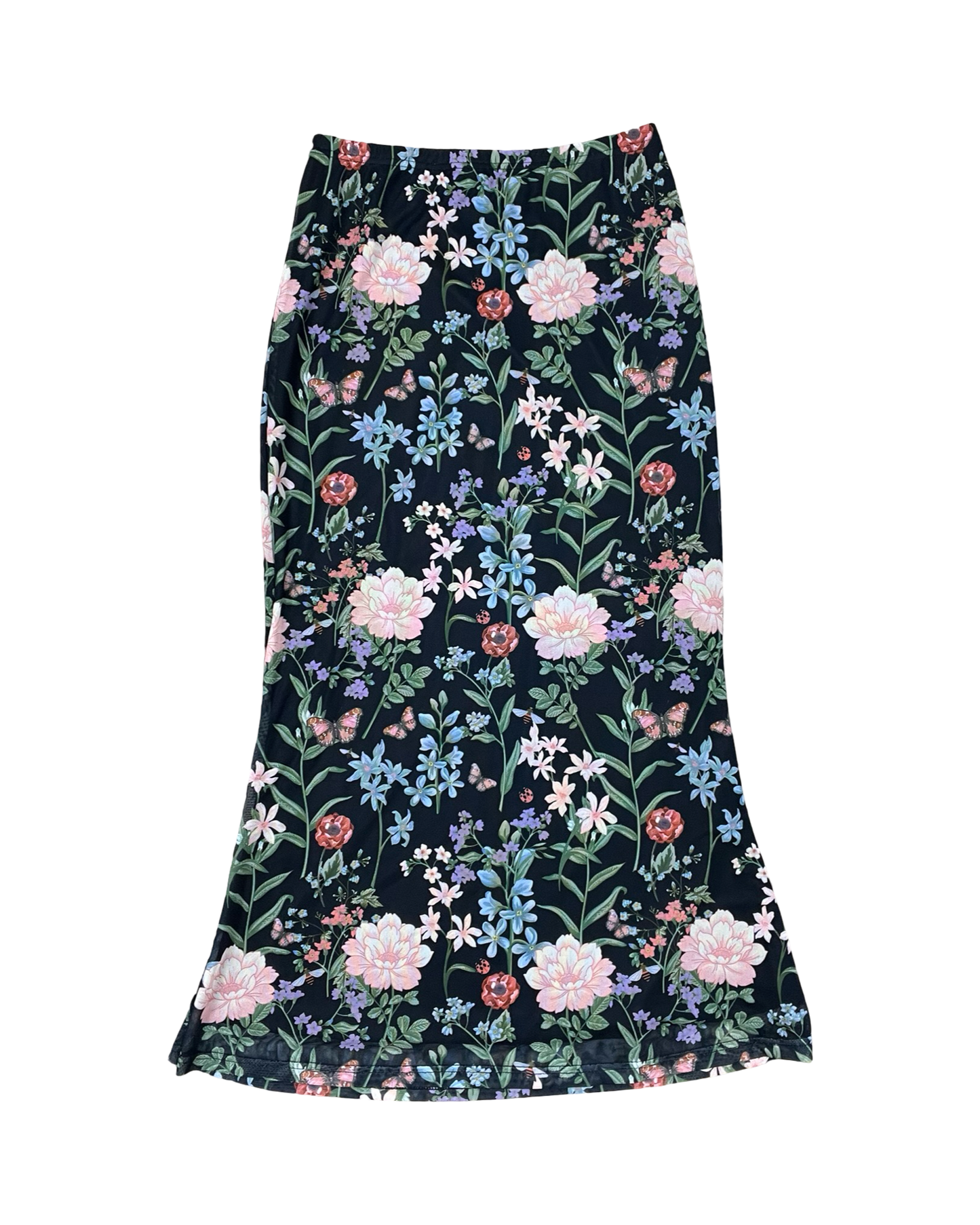 Skirt Maxi By Cider In Floral Print, Size:M