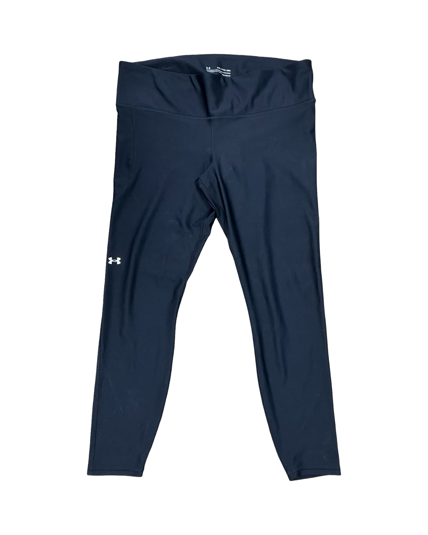 Athletic Leggings By Under Armour In Black, Size:1X