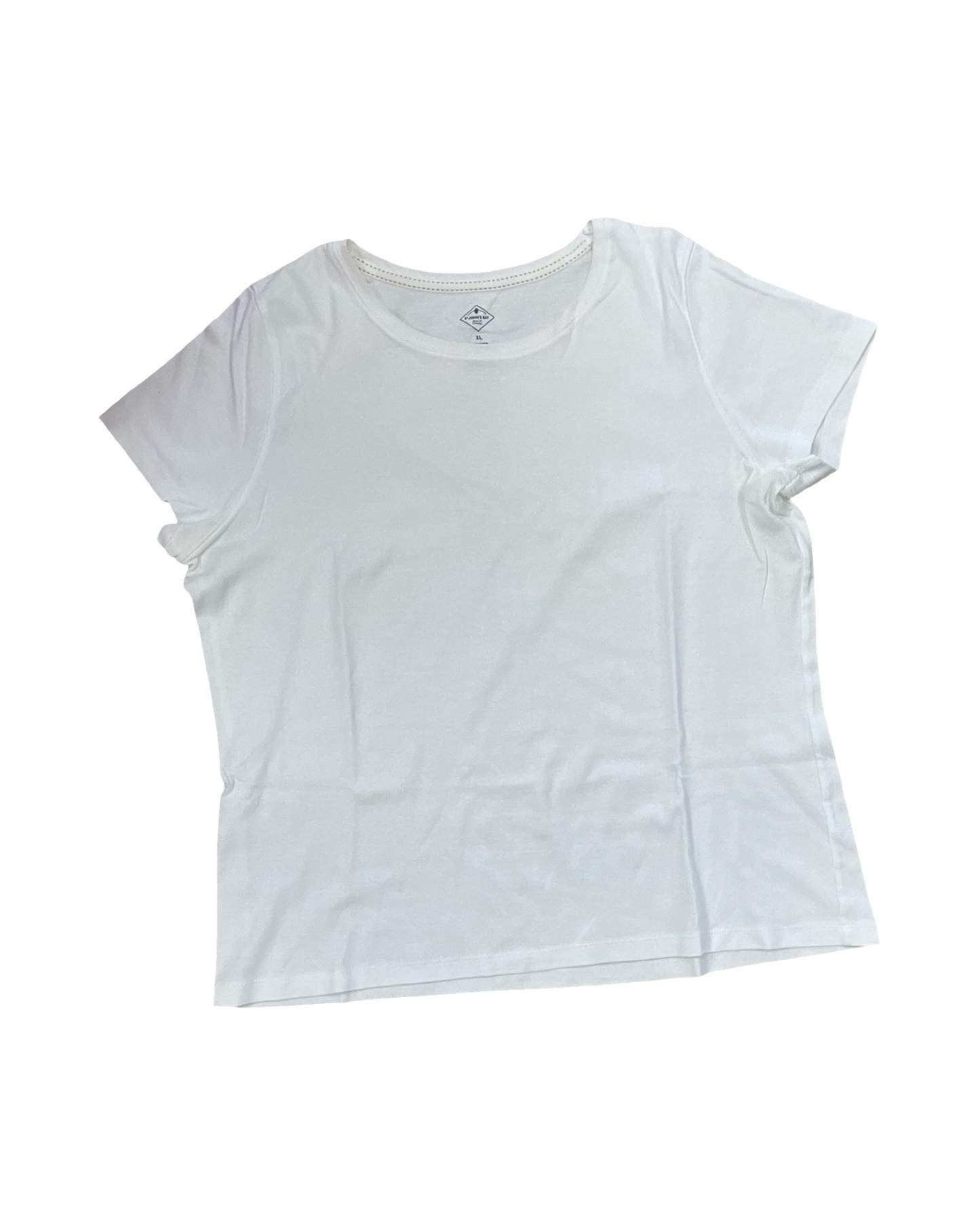 Top Ss Basic By St Johns Bay In White, Size:Xl