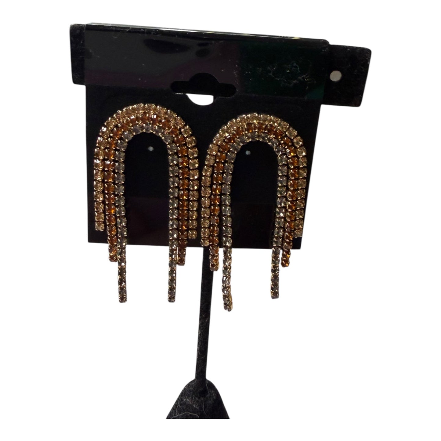 Earrings Dangle/Drop By A New Day In Gold & Orange